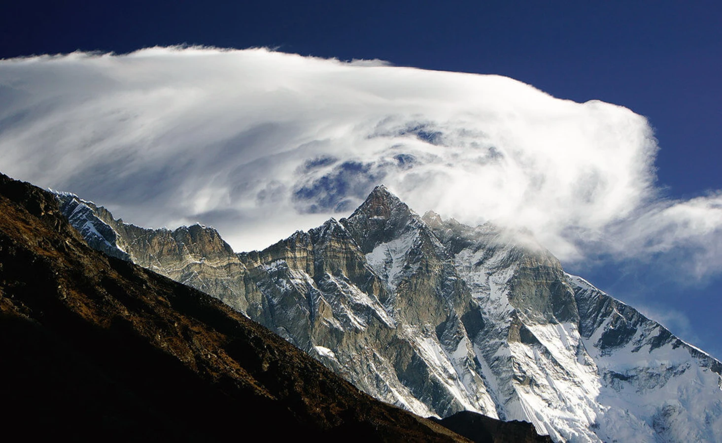Lhotse, Chine, Népal