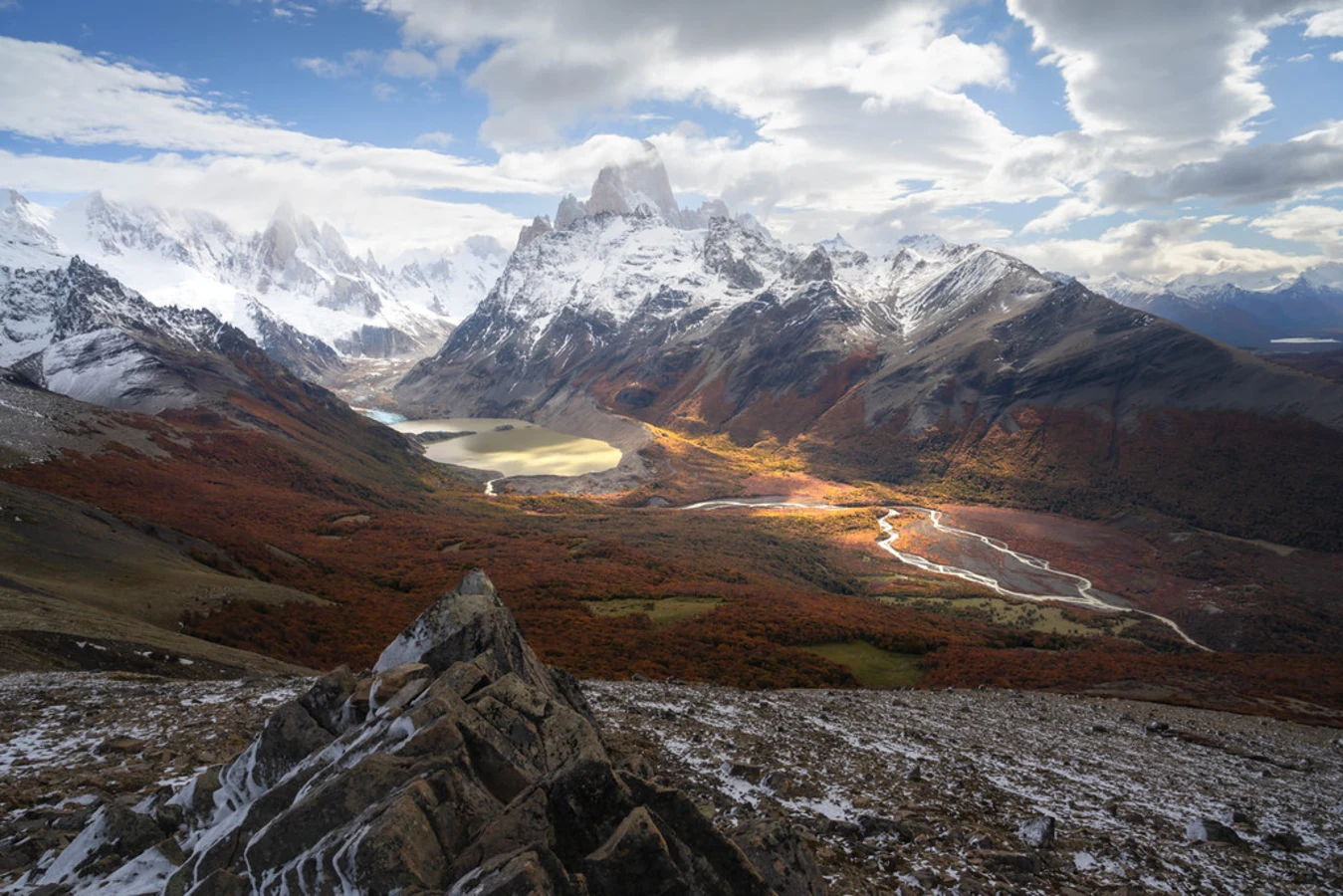 Loma del Pliegue Tumbado, Chili, Argentine