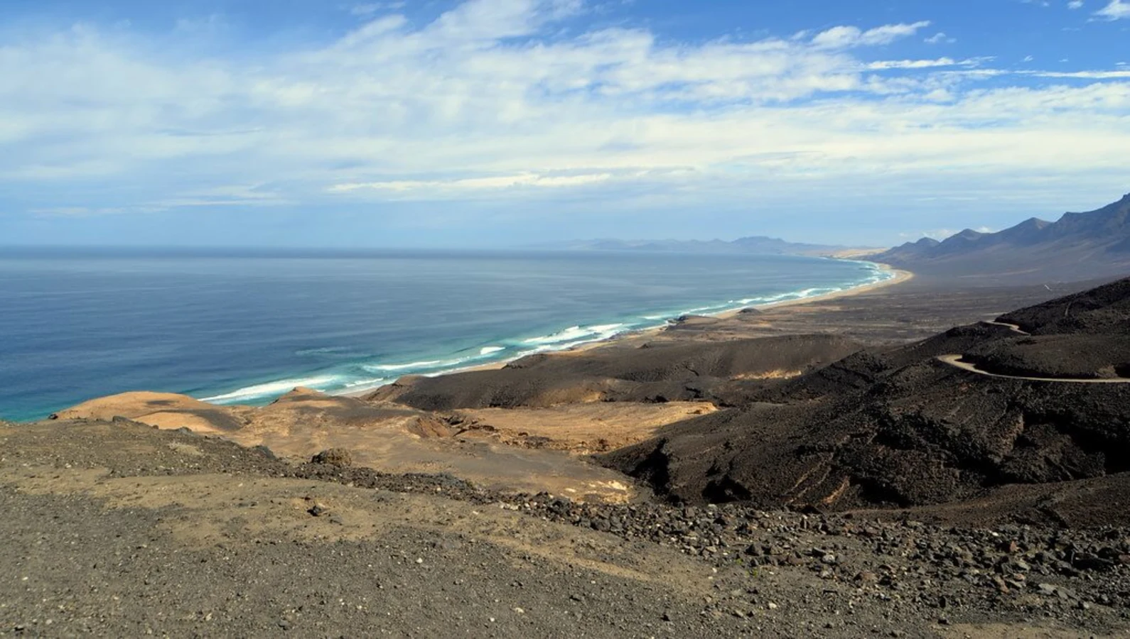 Playa de Cofete (Fuerteventura), Espagne, Canaries
