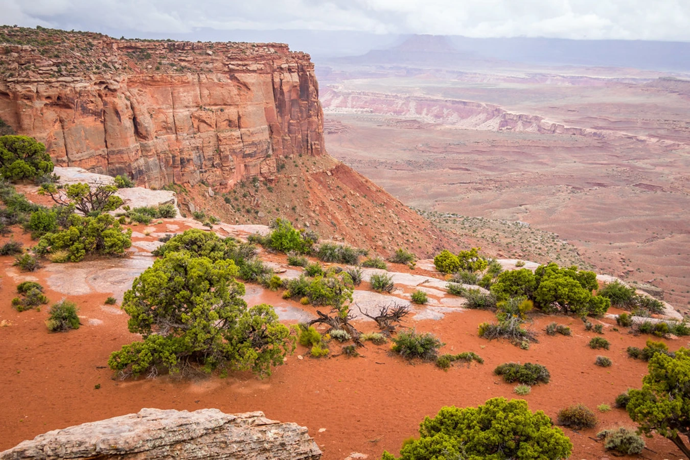 Orange Cliffs Overlook, États-Unis