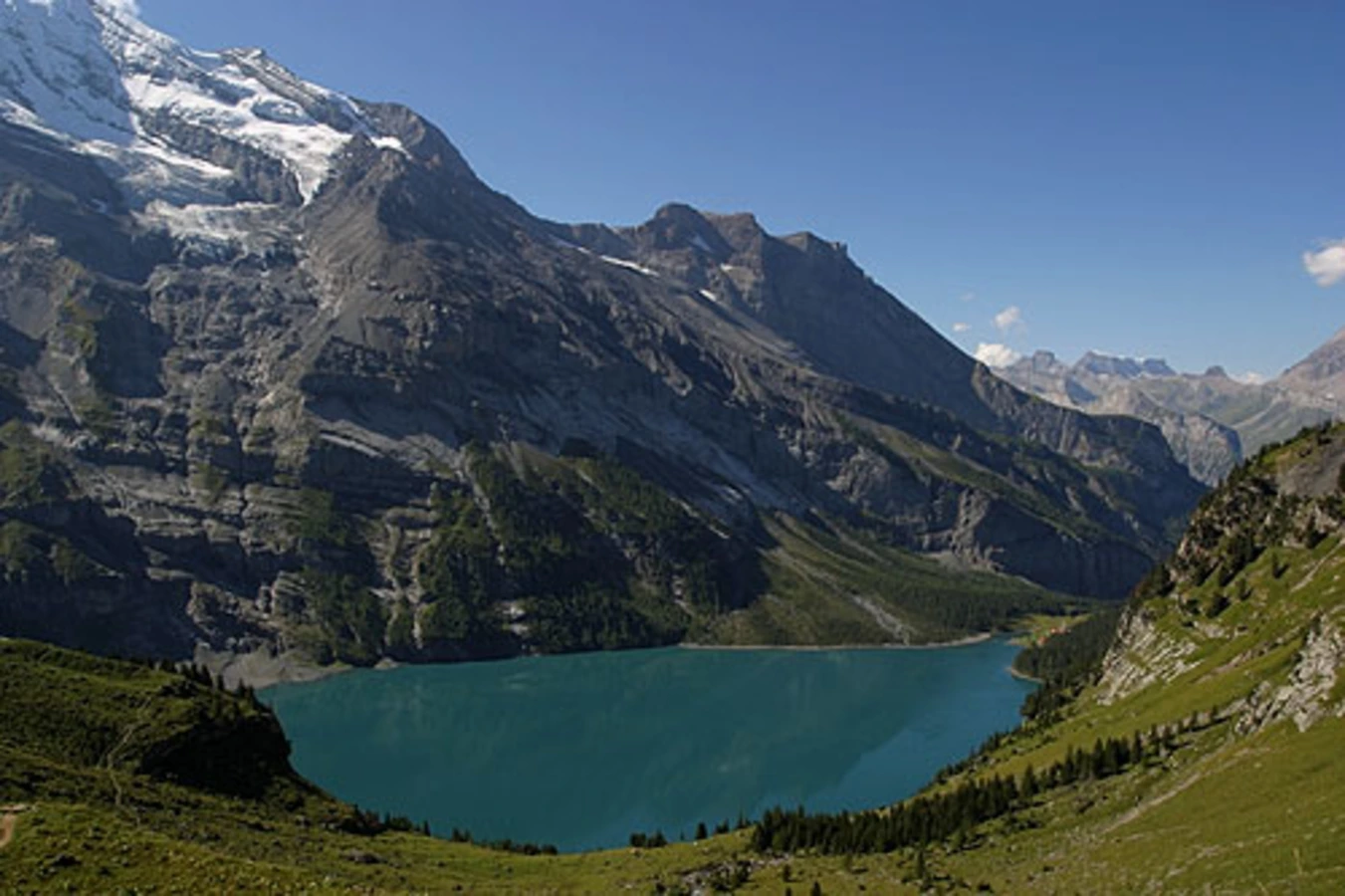 Lac d'Oeschinen, Suisse