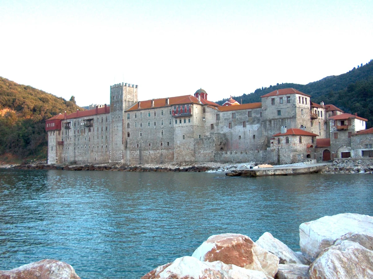 Monastère d'Esphigmenou, Grèce