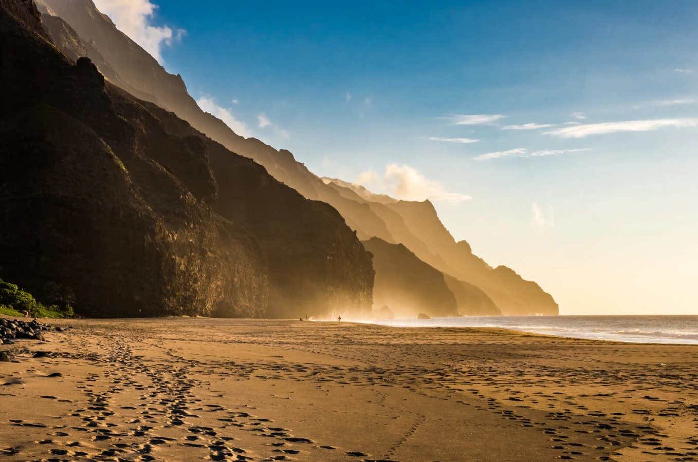 Kalalau Beach, États-Unis, Hawaï