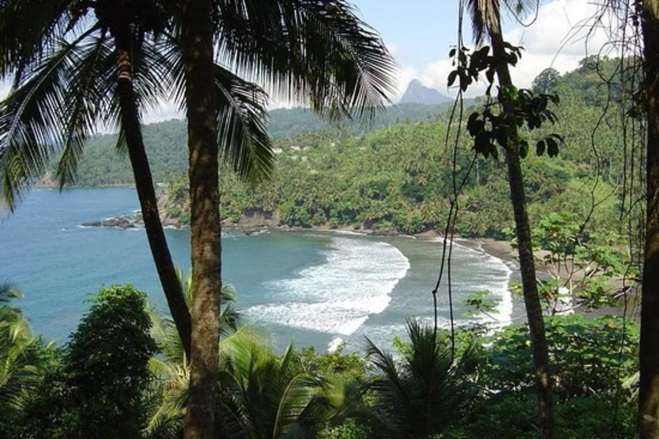 Praia das Sete Ondas, Sao Tomé-et-Principe