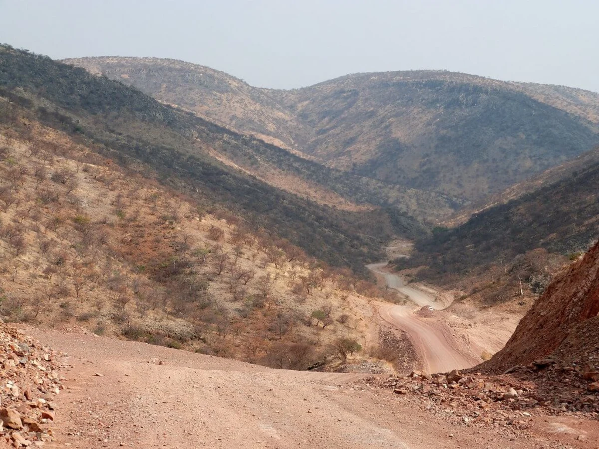 Khowarib Canyon, Namibie