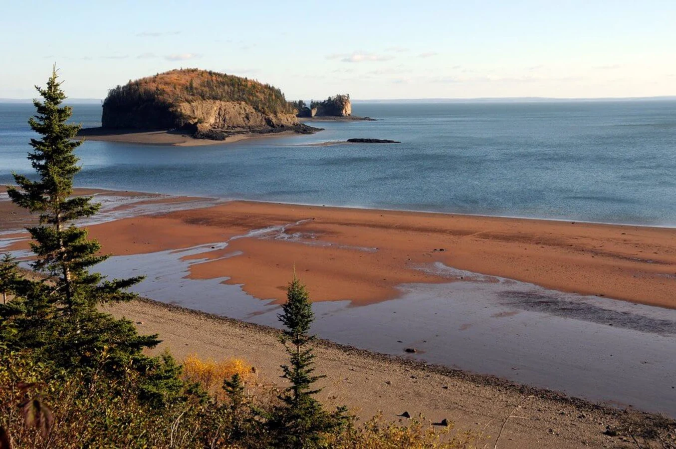 Baie de Fundy, Canada, États-Unis, Canada
