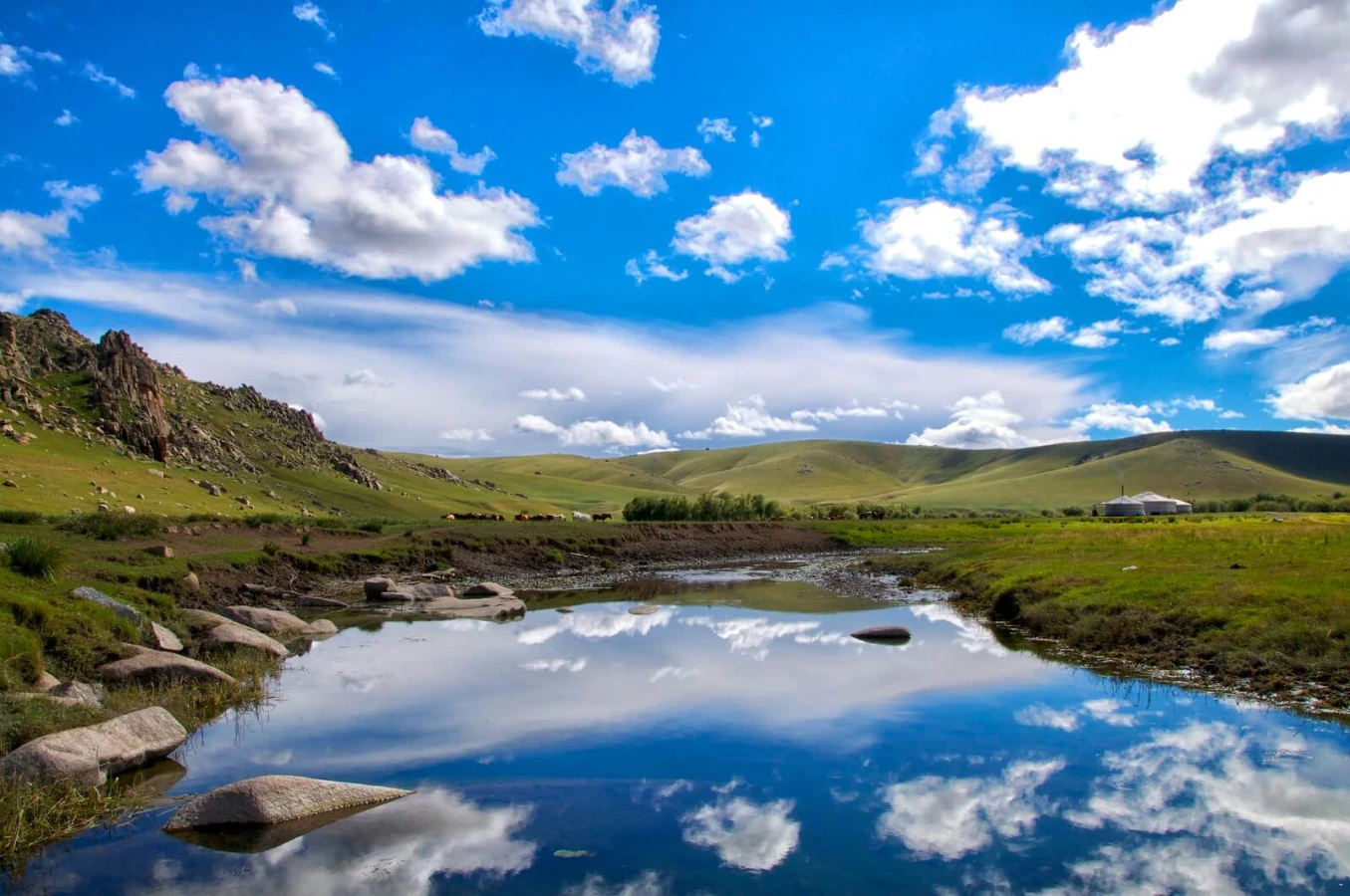 Vallée de l'Orkhon, Mongolie, Mongolie