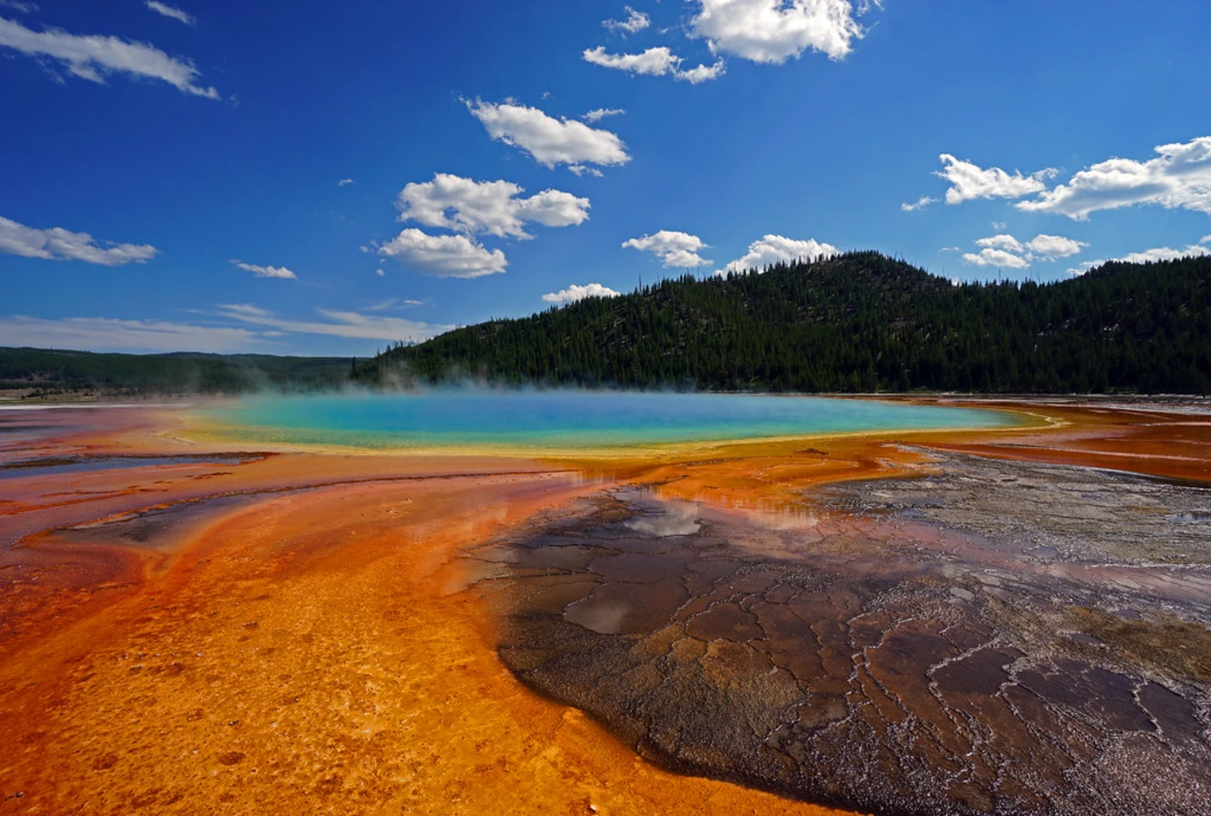 Midway Geyser Basin, États-Unis
