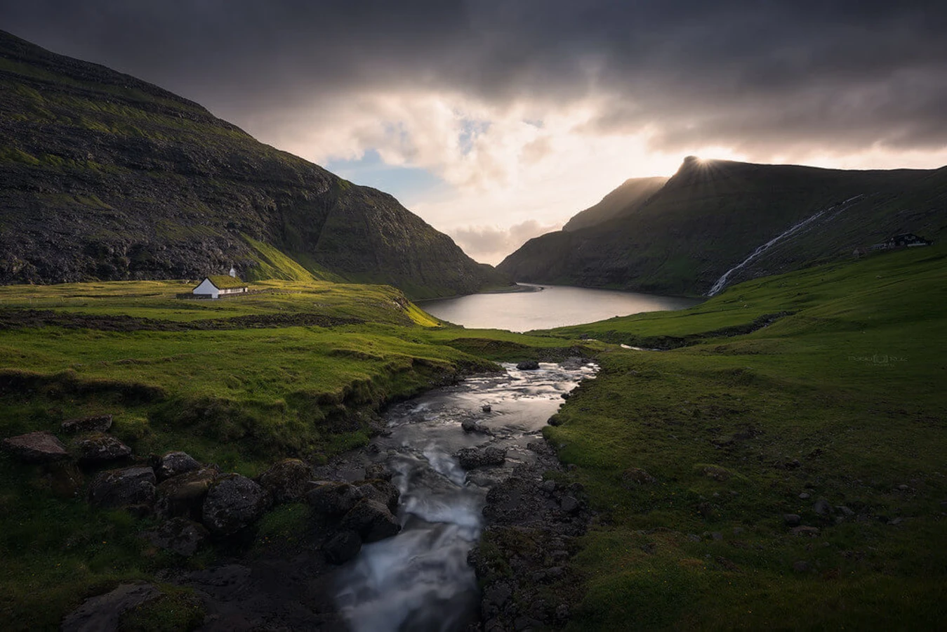 Fjord de Saksun, Îles Féroé