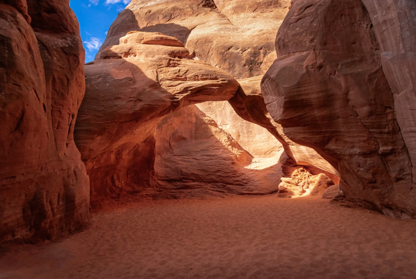 Sand Dune Arch, États-Unis