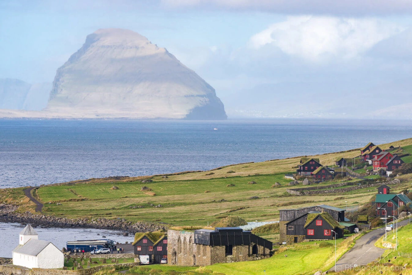 Kirkjubour, Îles Féroé