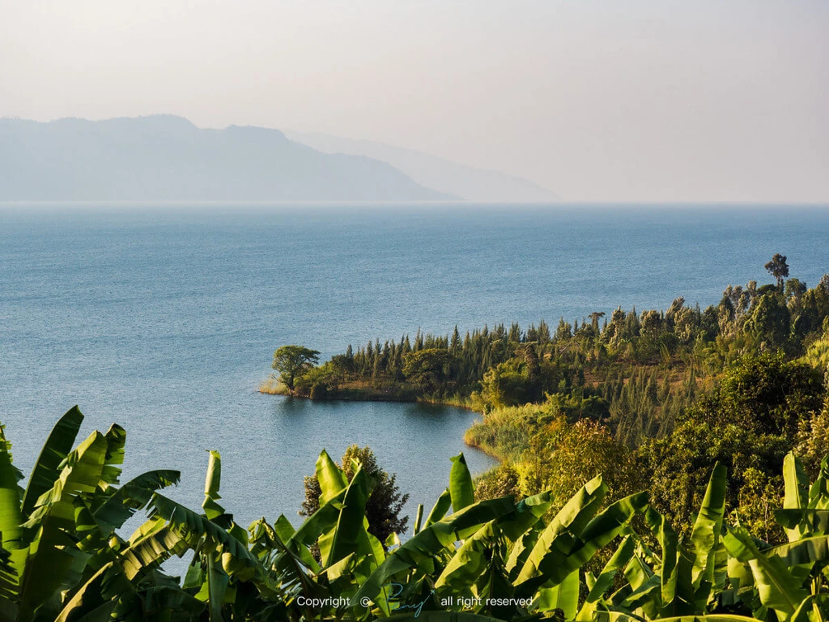Lac Kivu, Rwanda, République démocratique du Congo, République démocratique du Congo