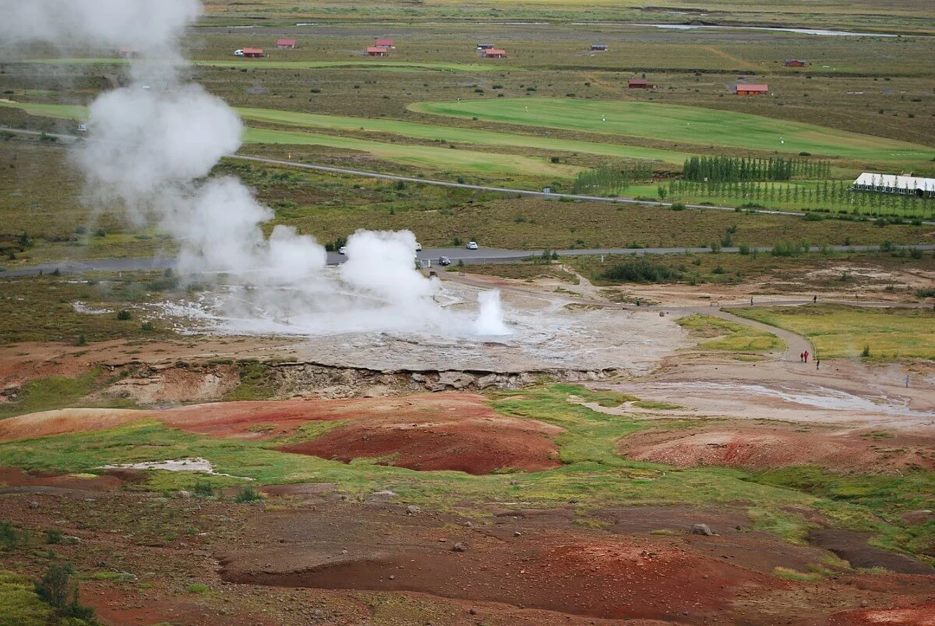Champ géothermique de Geysir, Islande