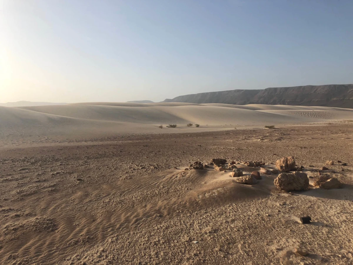 Zahek Sand Dunes, Yémen, Socotra