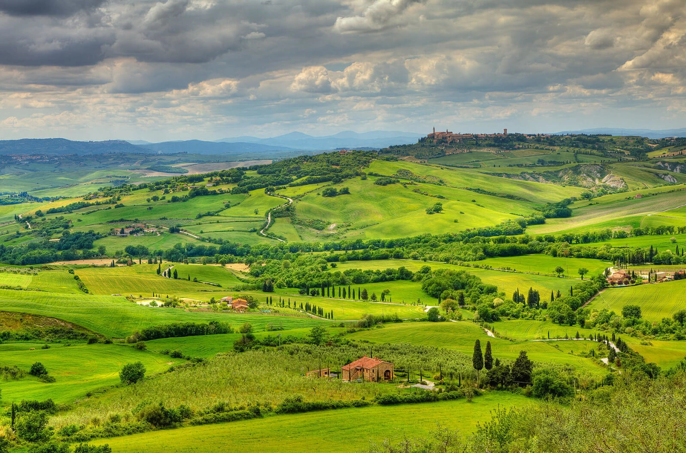 Pienza, Italie