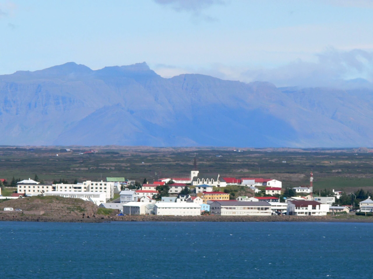 Borgarnes, Islande