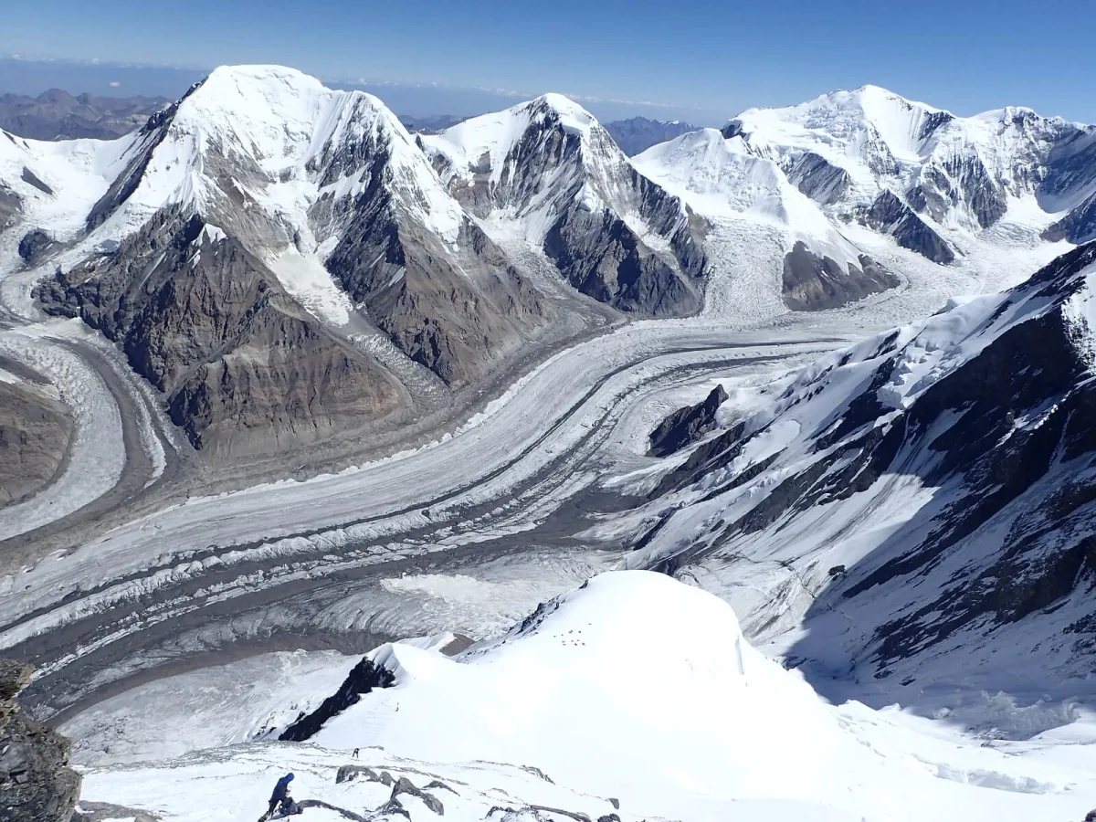 Khan Tengri, Kirghizistan, Kazakhstan