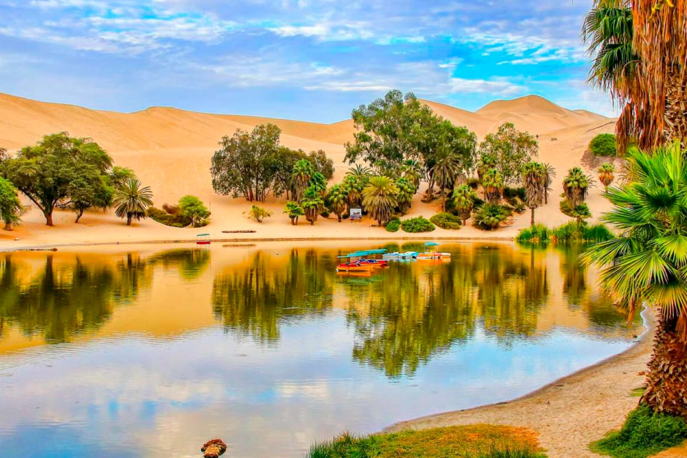 Laguna Huacachina, Pérou