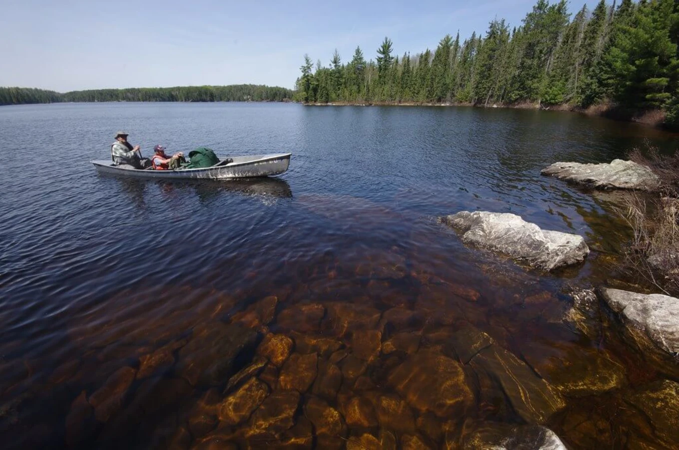The Boundary Waters Canoe Area Wilderness, États-Unis