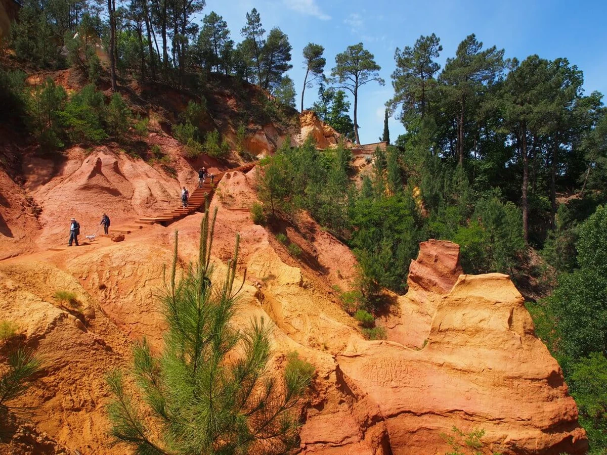 Sentier des Ocres, France