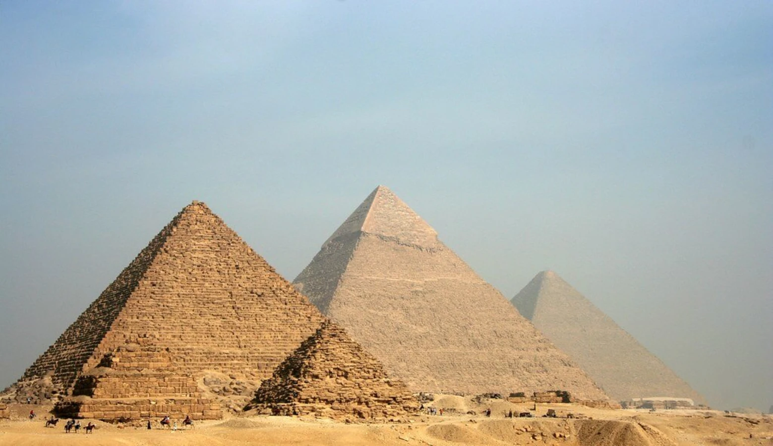Pyramides de Gizeh, Égypte