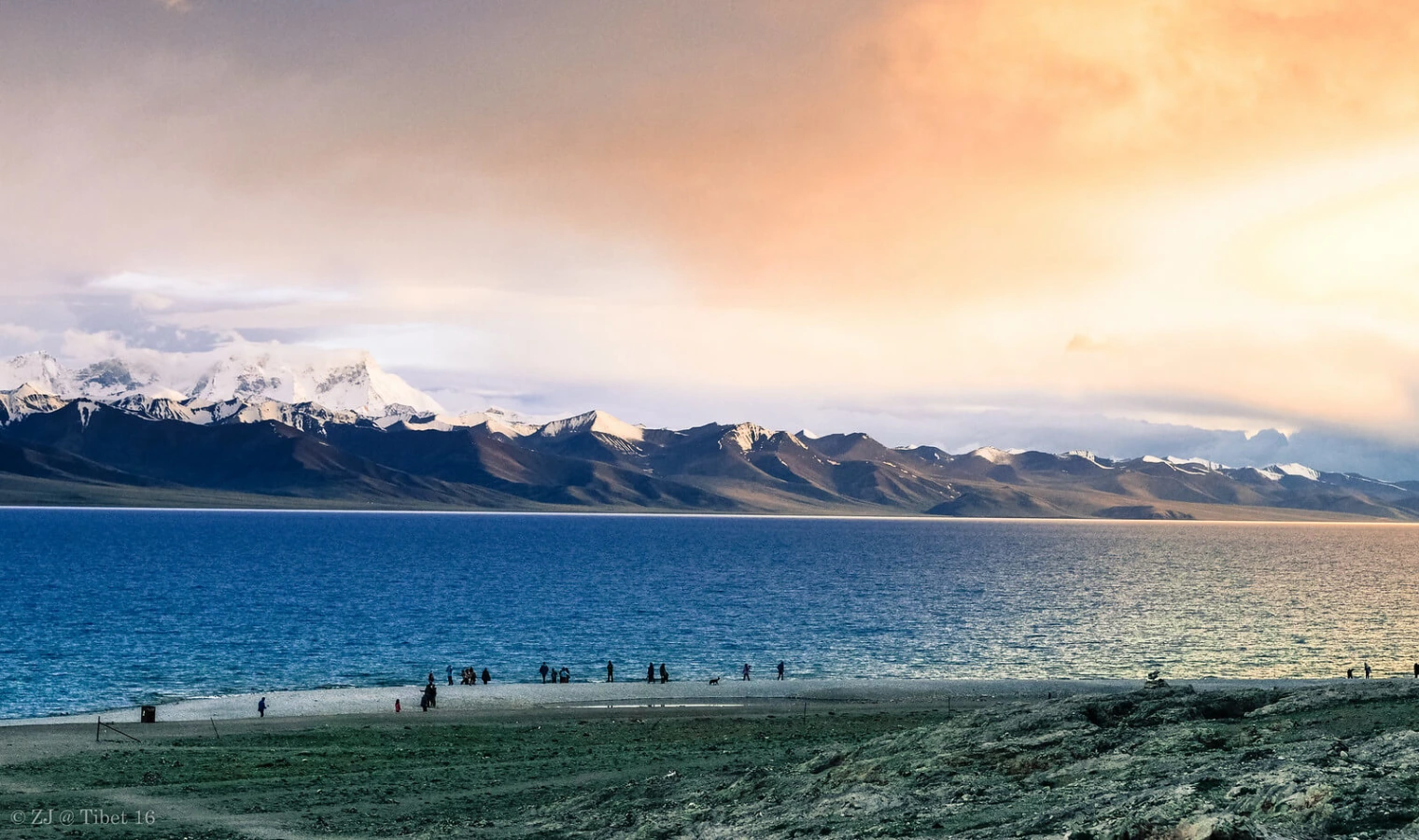 Lac Namtso, Chine