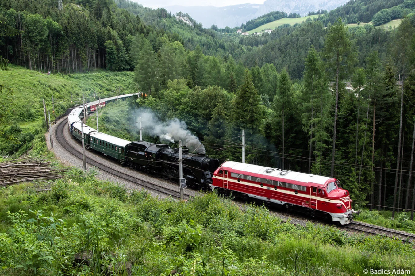 Ligne de chemin de fer de Semmering, Autriche, Autriche