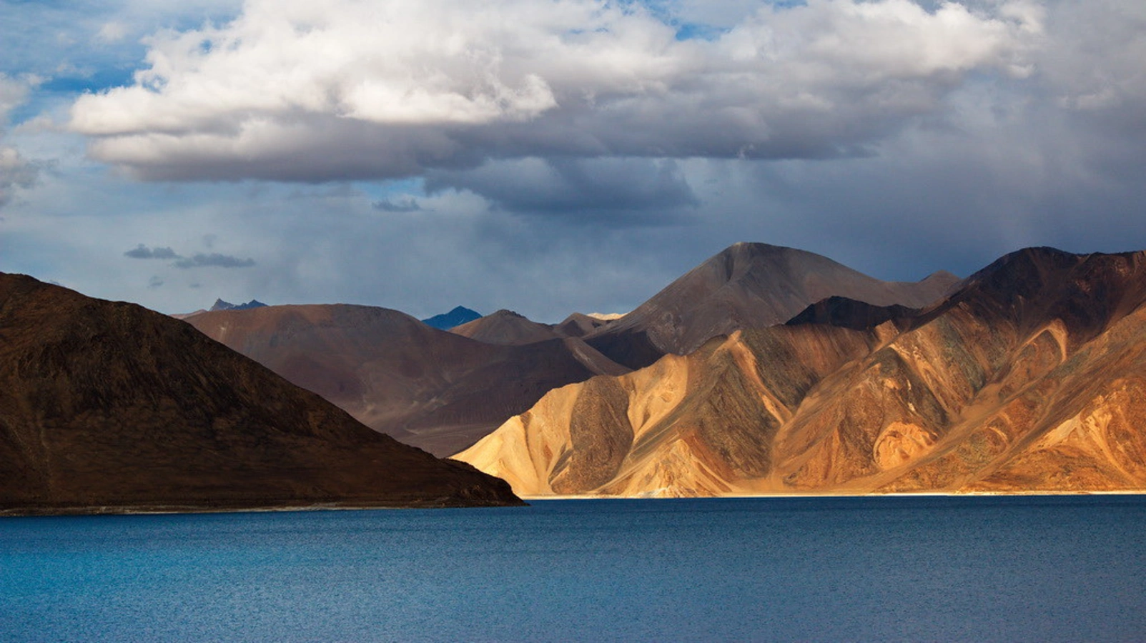 Lac Pangong, Inde, Chine