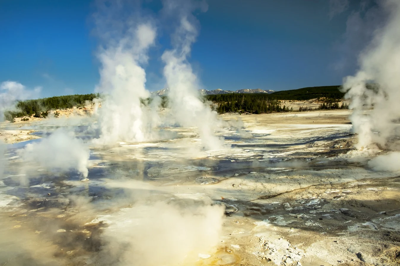Norris Geyser Basin, États-Unis