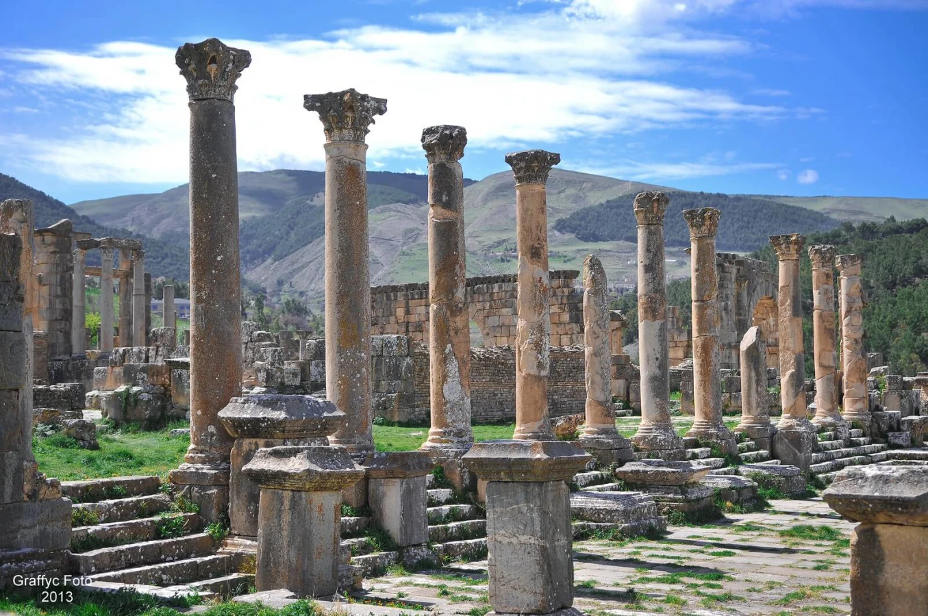 Ruines Romaines de Djémila, Algérie