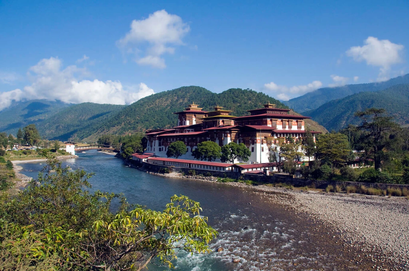 Dzong de Punakha, Bhoutan