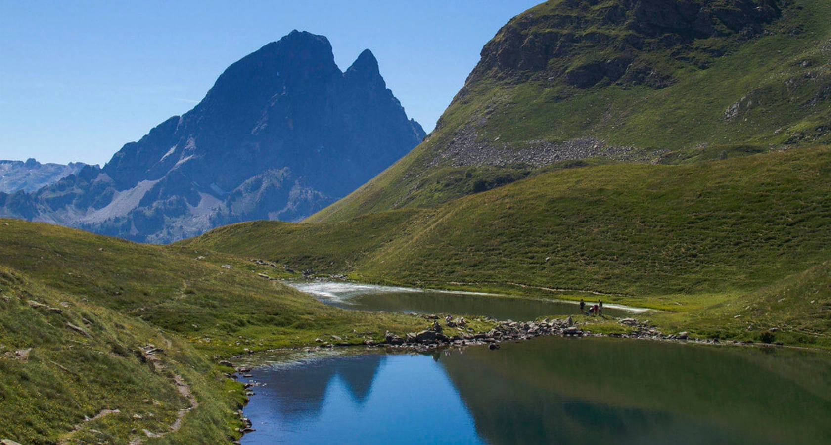 Lac d'Aule, France