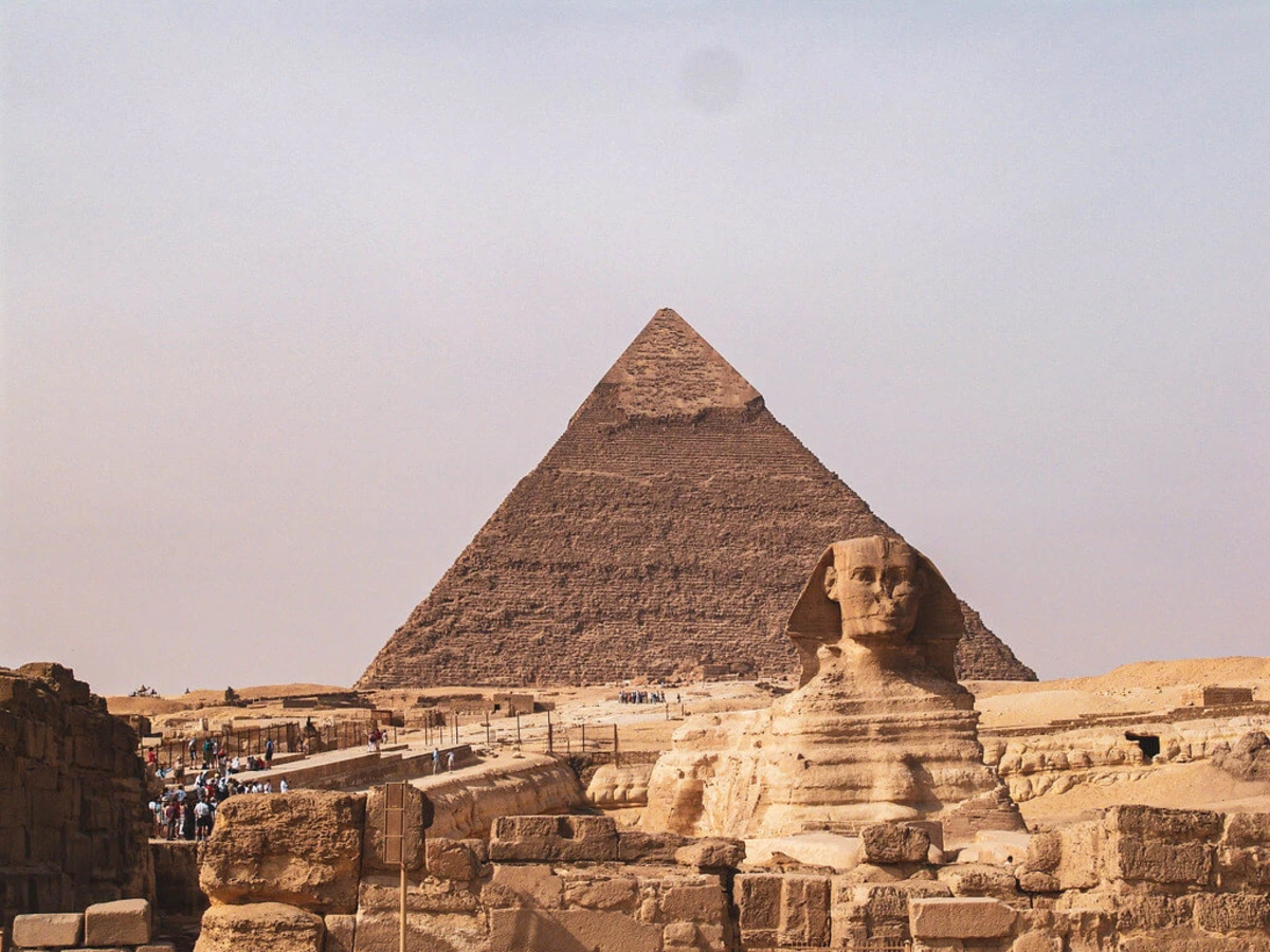 Sphinx de Gizeh, Égypte