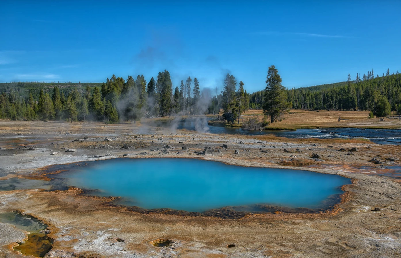 Midway Geyser Basin, États-Unis
