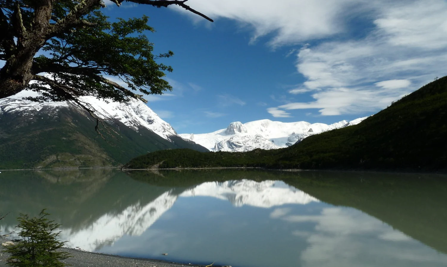 Lac Dickson, Chili, Argentine