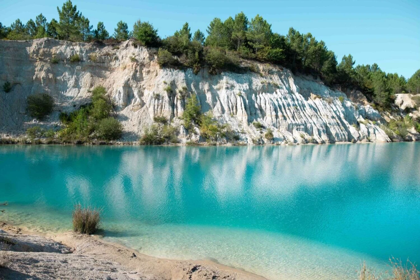 Lacs de Guizengeard, France