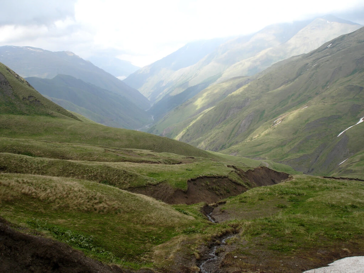 Col de Datvisjvari, Géorgie