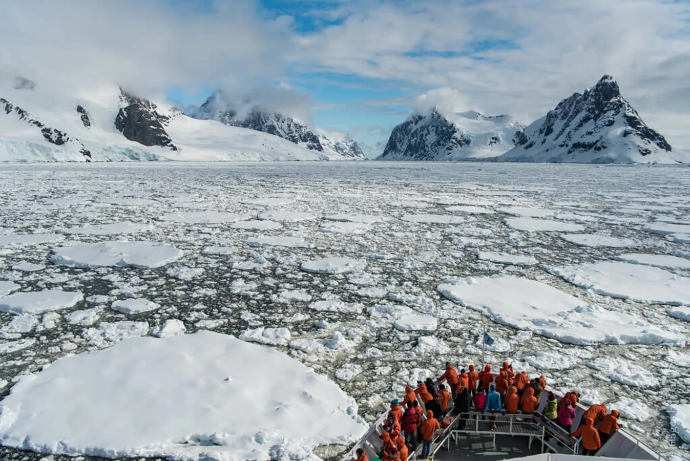 Chenal Lemaire, Antarctique