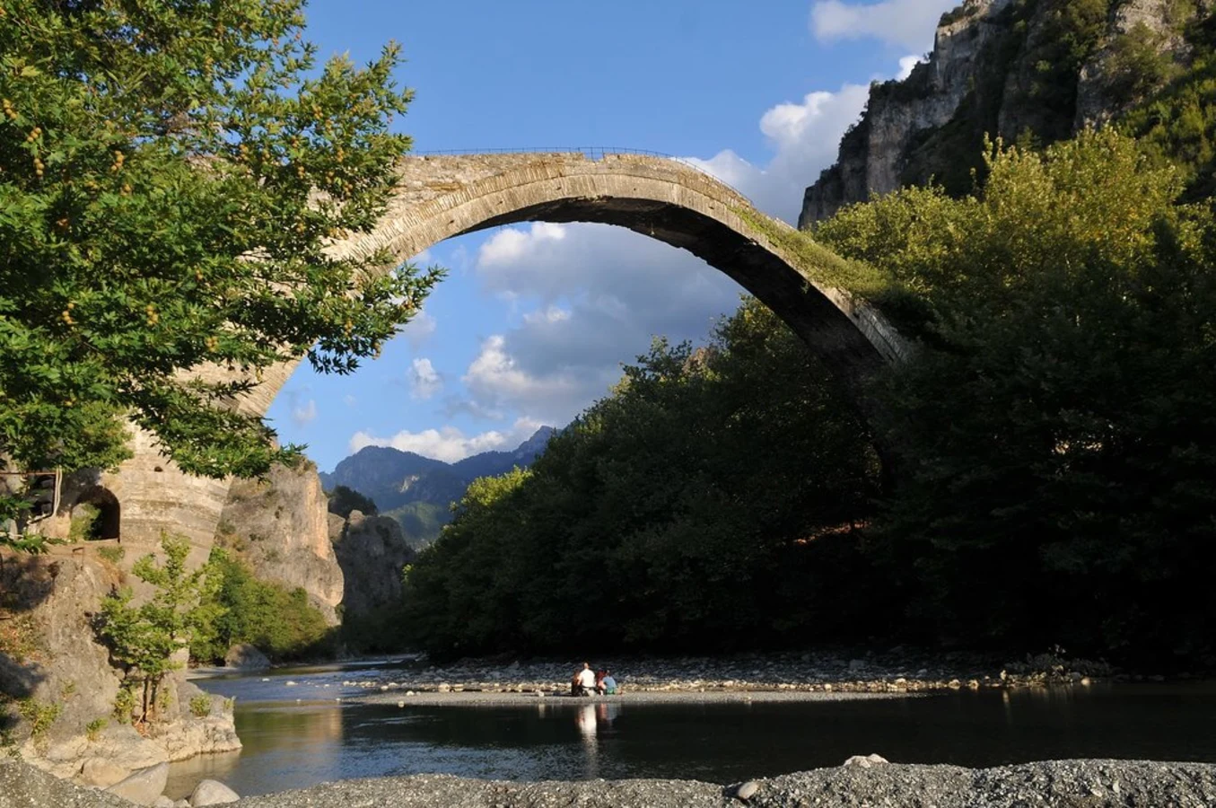 Vjosa, Grèce, Albanie, Albanie
