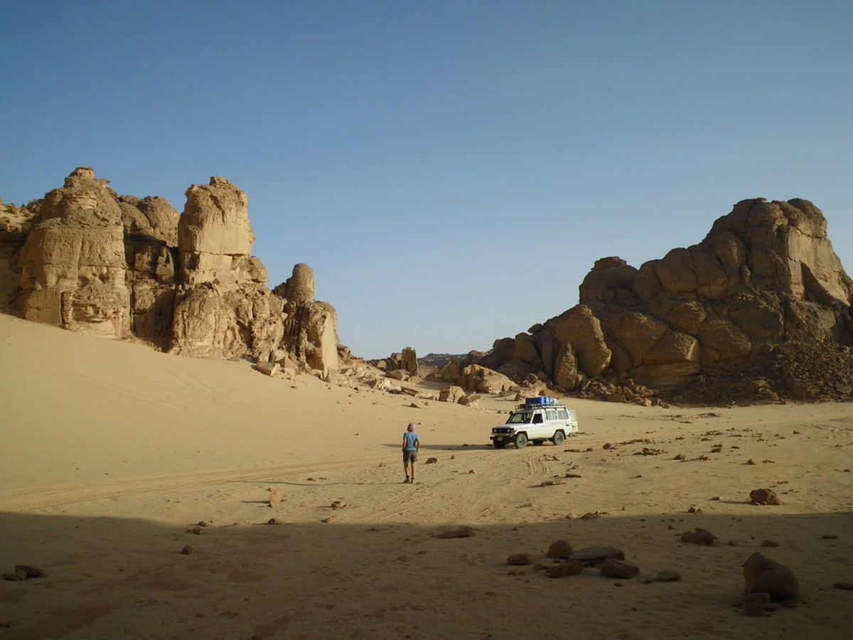 Jebel Uweinat, Égypte, Soudan, Libye