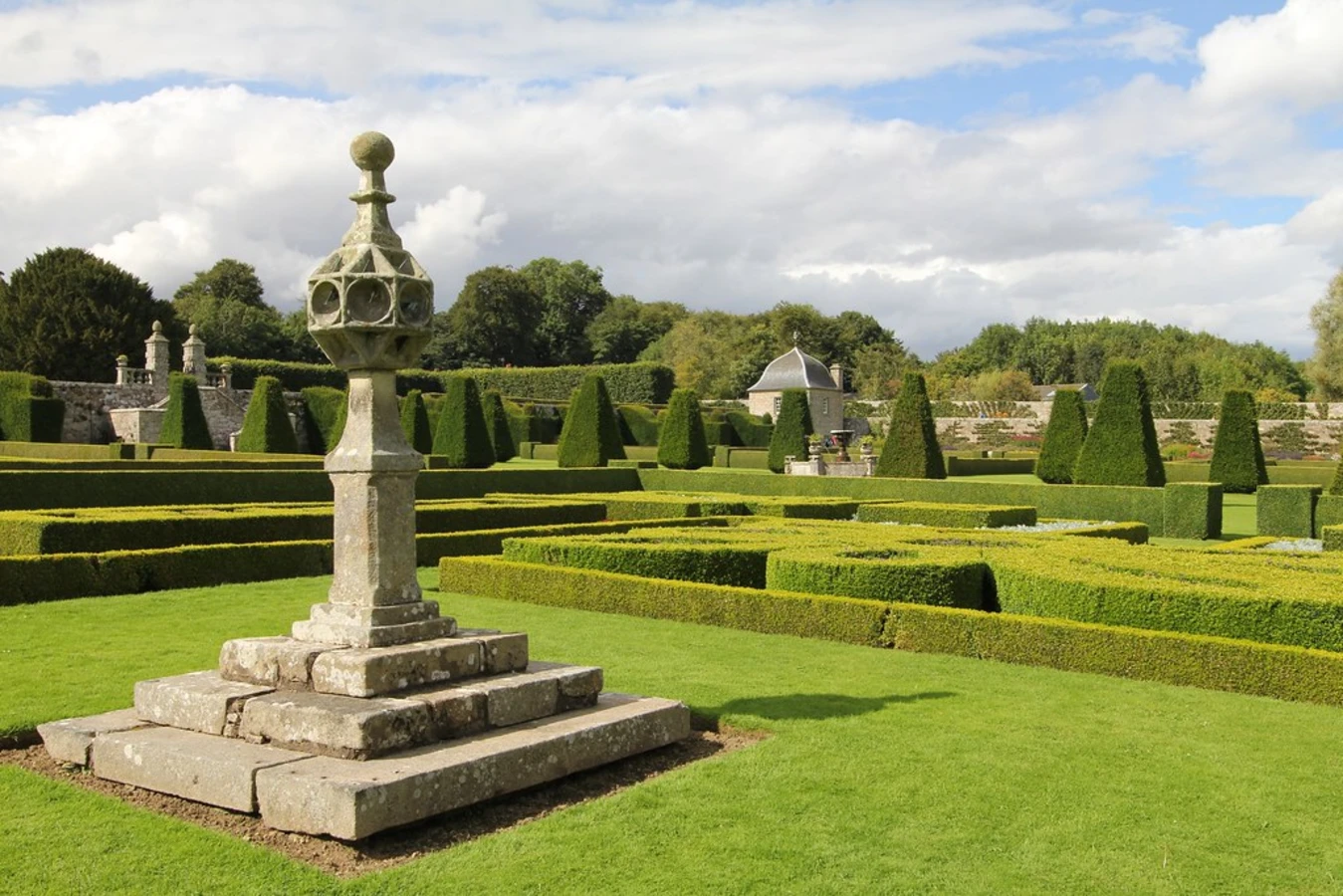 Jardin de Pitmedden, Écosse
