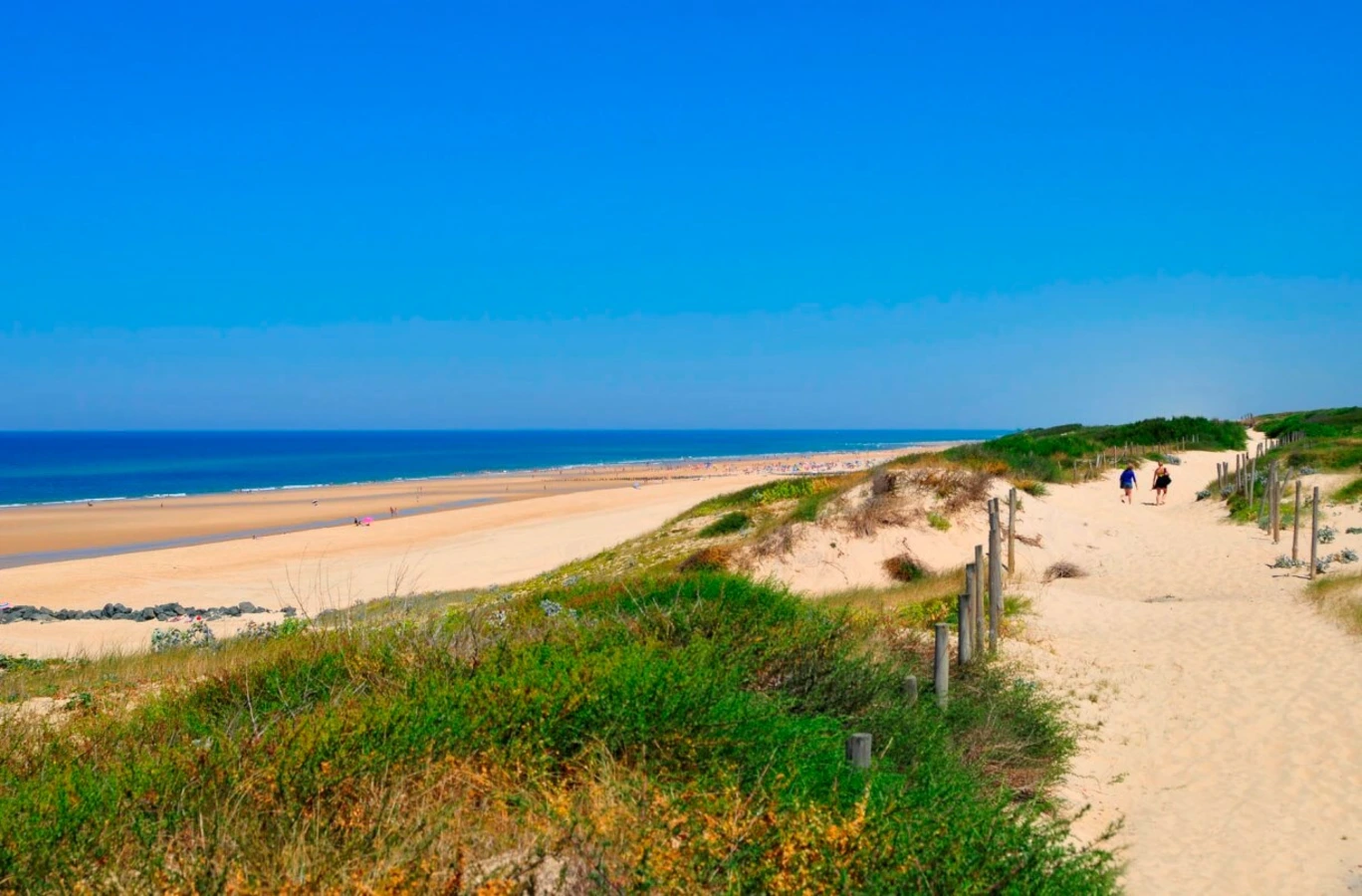 Plage des Bourdaines, France