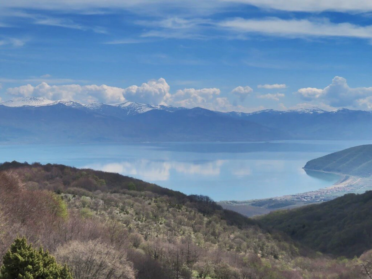 Lac d'Ohrid, Macédoine du Nord, Albanie