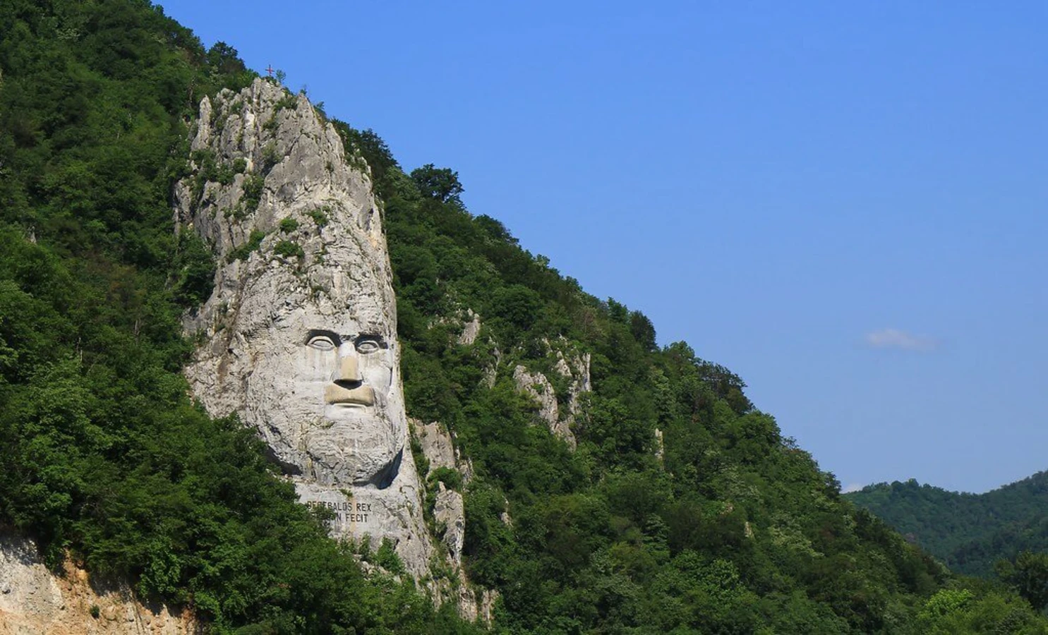 Sculpture de Décébale, Roumanie