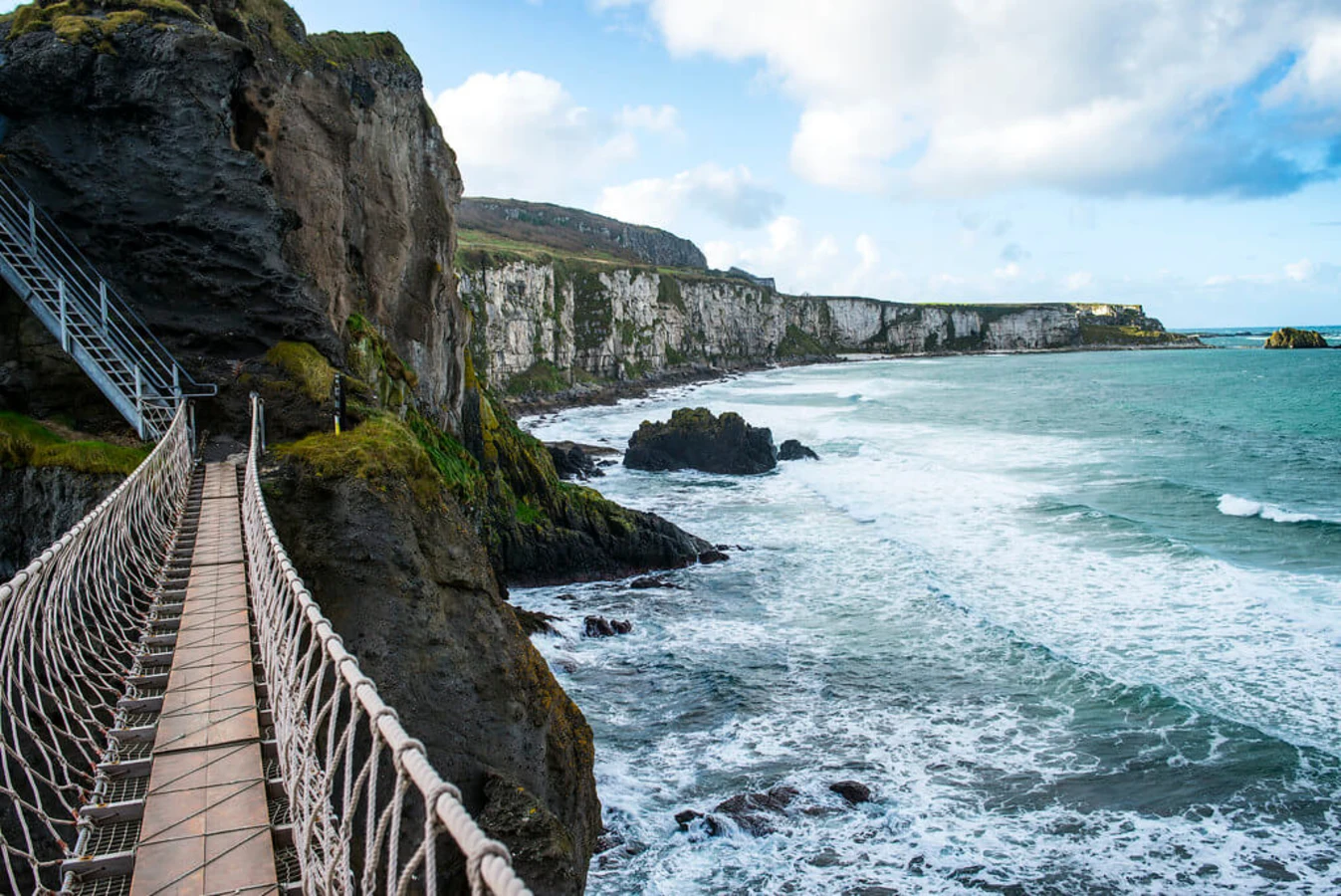 Pont de corde de Carrick-a-Rede, Irlande