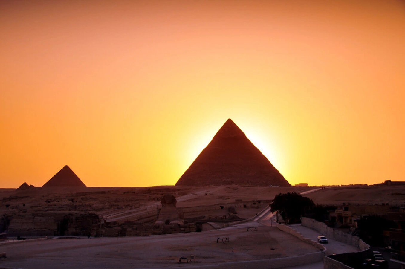 Pyramides de Gizeh, Égypte