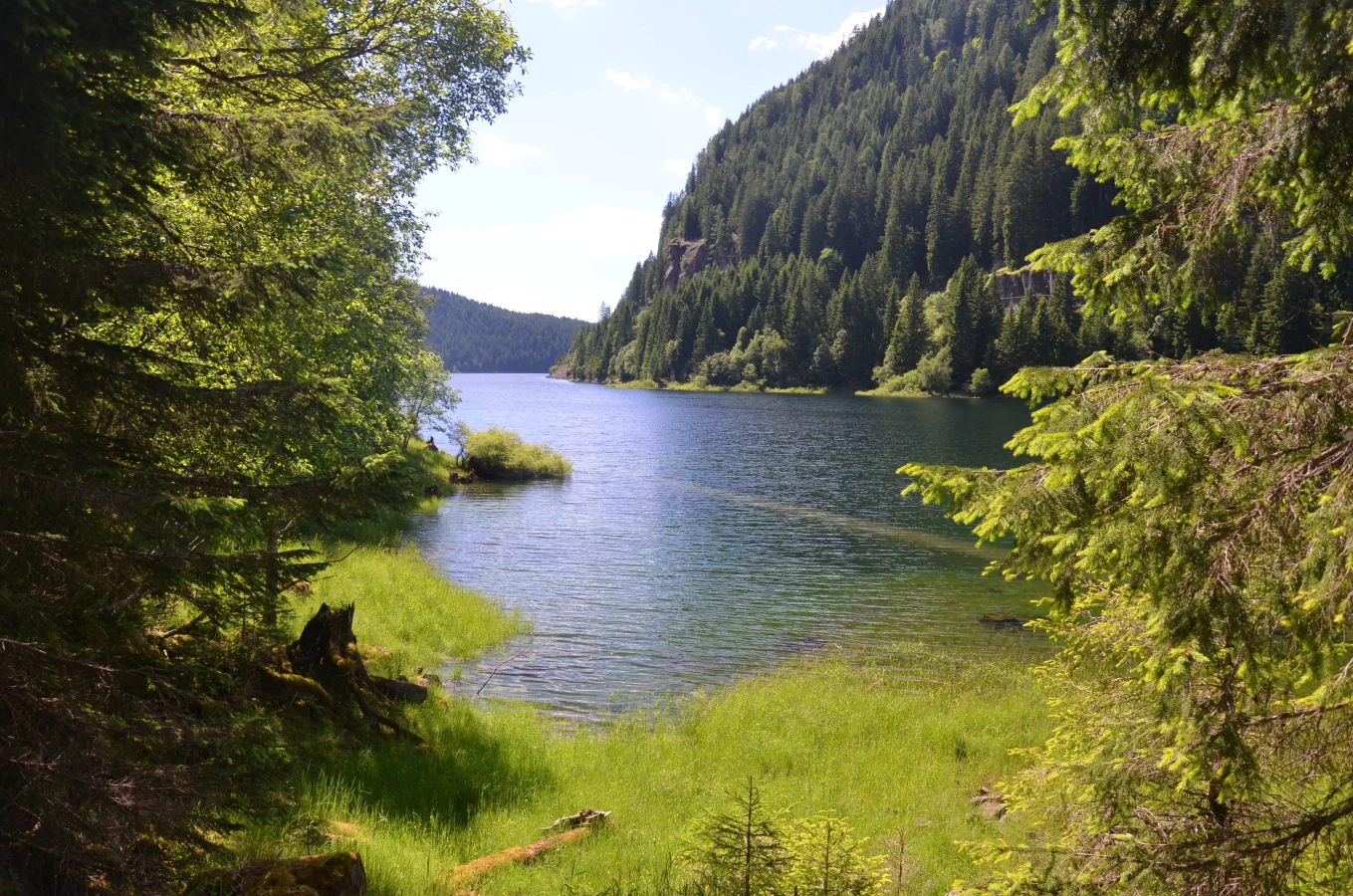 Lac de Paneveggio, Italie