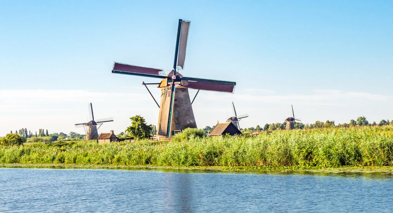 Moulins de Kinderdijk, Pays-Bas