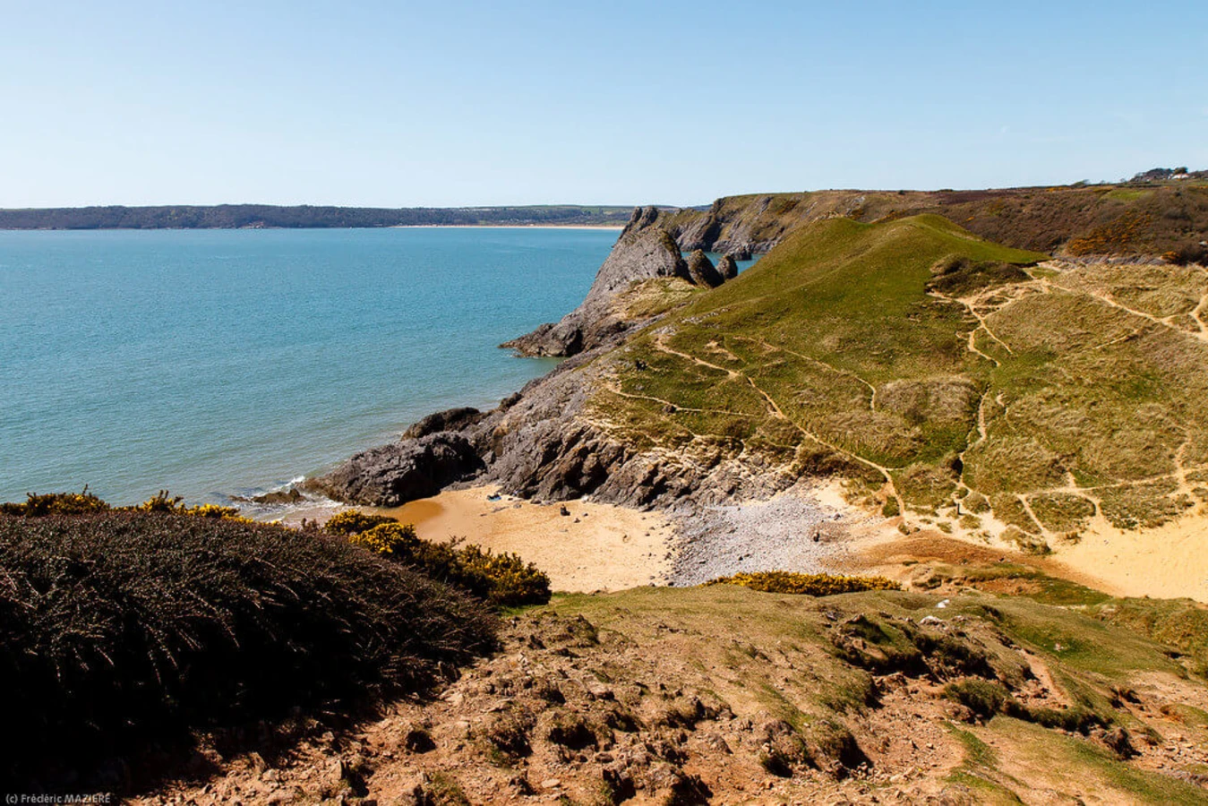 Three Cliffs Bay, Pays de Galles