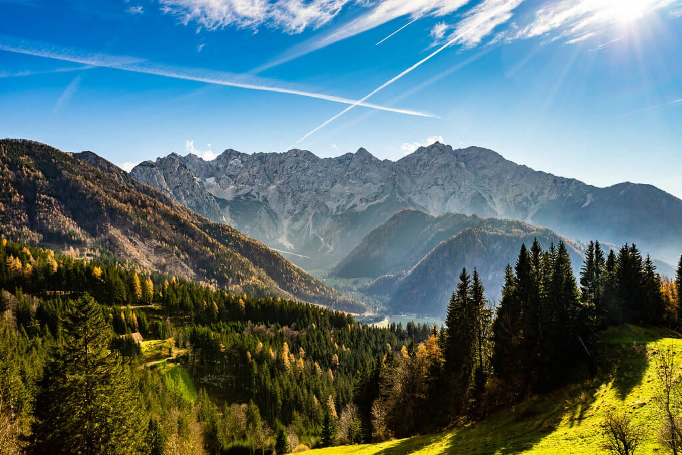 Alpes juliennes, Slovénie, Slovénie, Italie
